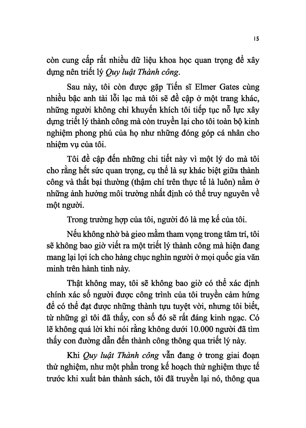 Nấc Thang Kì Diệu Dẫn Đến Thành Công