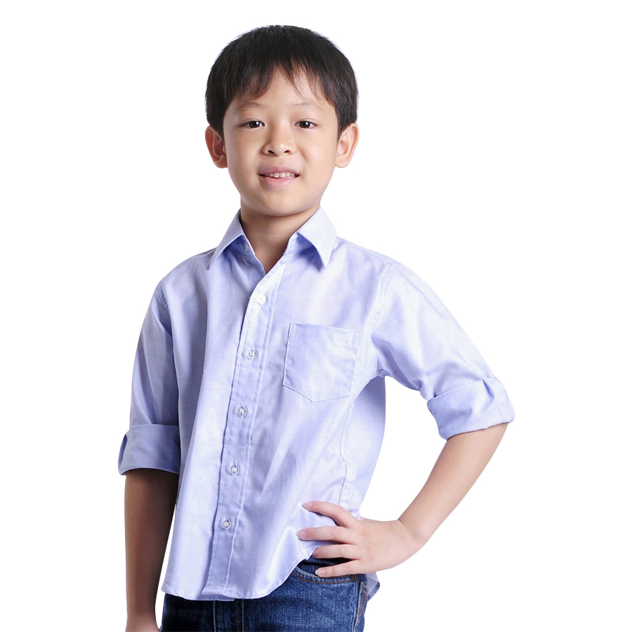 Áo Sơ Mi Bé Trai Ugether UKID22 - Xanh Nhạt