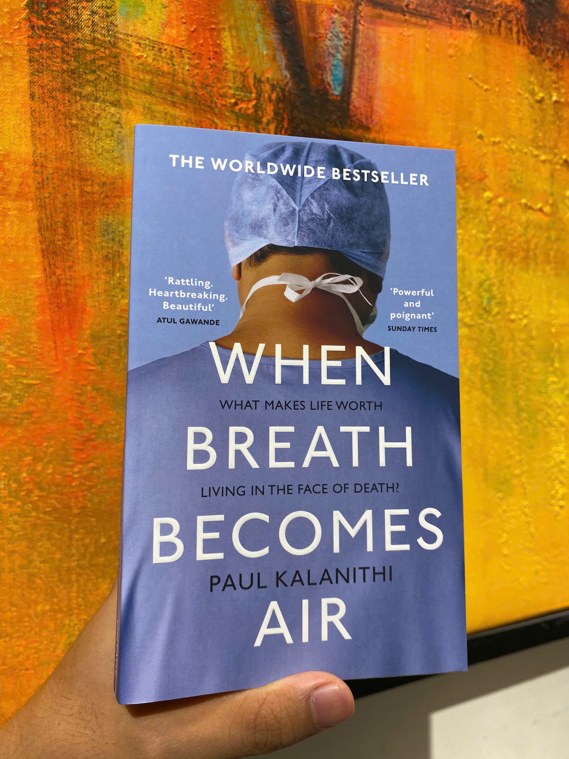 Sách - When Breath Becomes Air: Pulitzer Prize Finalist (THE MILLION COPY BESTSELLER) by Paul Kalanithi / Nonfiction /  Memoir /  Biography