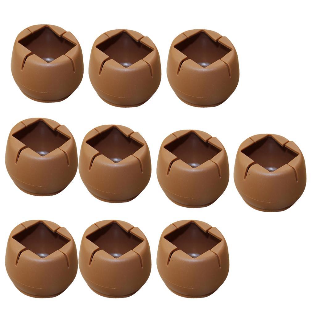 10 Pieces Table Chair Leg Floor Protectors