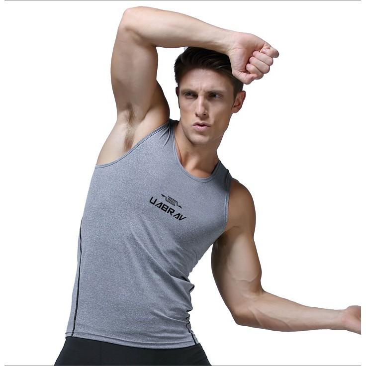 ÁO BODY TẬP GYM Sát Nách UP05 - XƯỢC XÁM