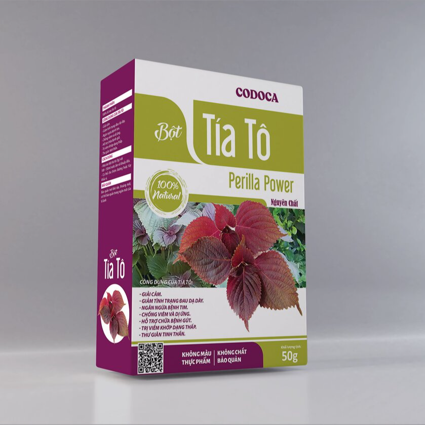 Bột Tía Tô Codoca Nguyên Chất Sấy Lạnh