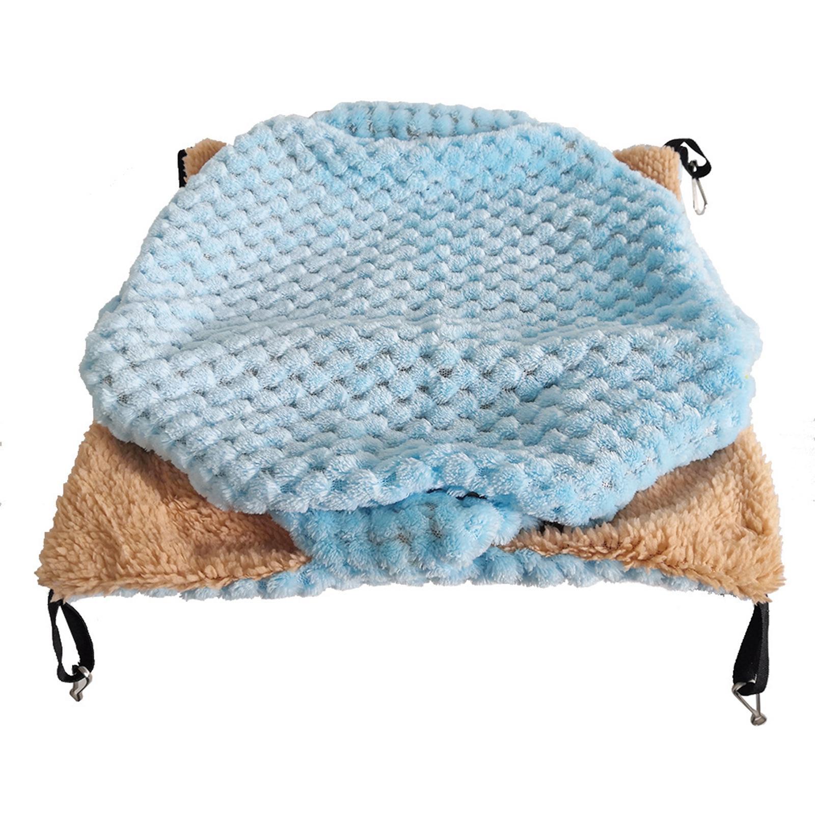 Triple Pet Cage Hanging Hammock Ferret Bedding Hamster Swinging Bed for Chinchilla