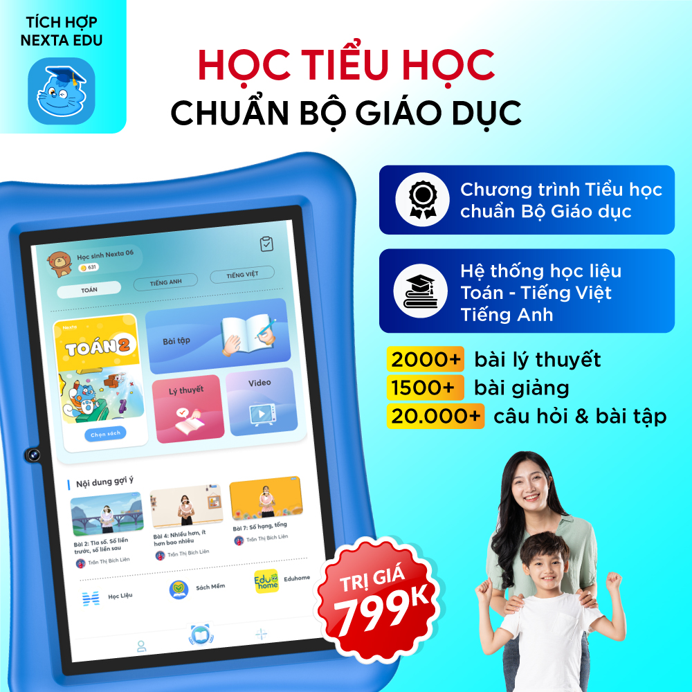 Hình ảnh Máy tính bảng Masstel Kidzone dành cho bé - quản lý thời gian cho bé - bé học tốt, hiệu quả cao - 1 đổi 1 trong 100 ngày - Hàng chính hãng