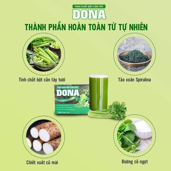 Tinh chất bột cần tây Dona