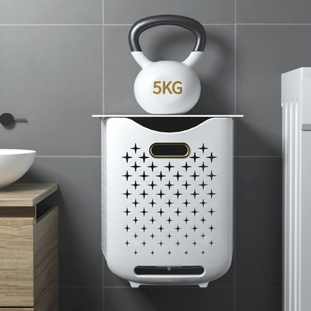 Giỏ đựng quần áo 2 tầng đa dụng
