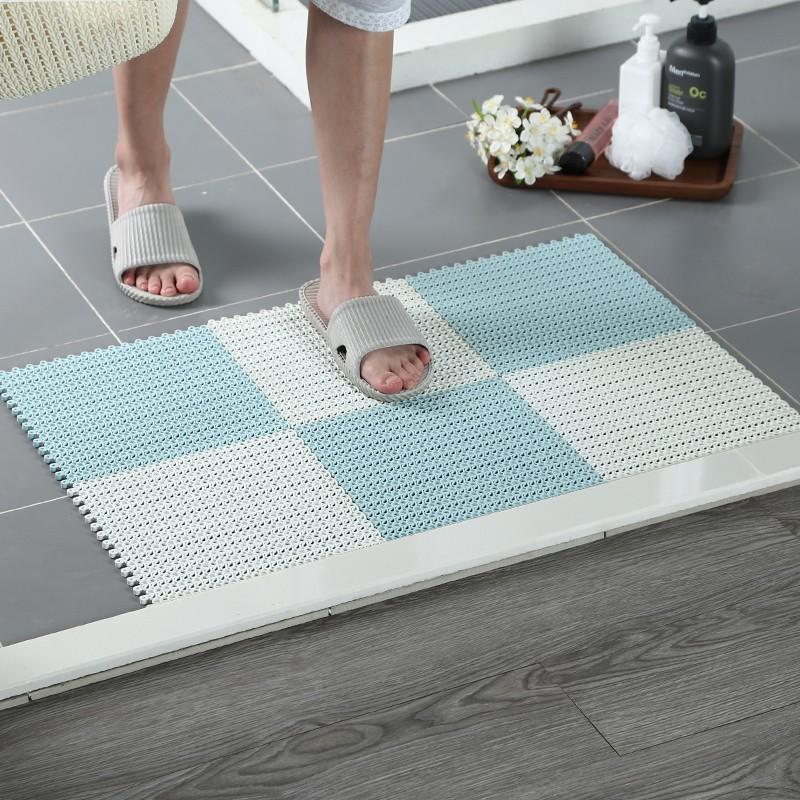 Tấm thảm nhựa ghép lót sàn chống trơn trượt an toàn size 30x30cm