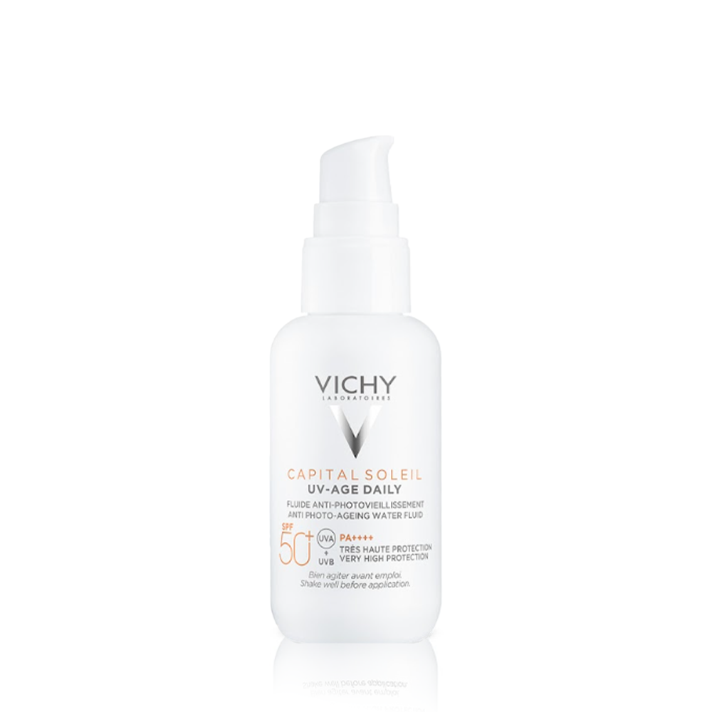 Gel chống nắng bảo vệ da và ngăn ngừa thâm nám, đốm nâu, nếp nhăn Vichy UV Age daily 40ml