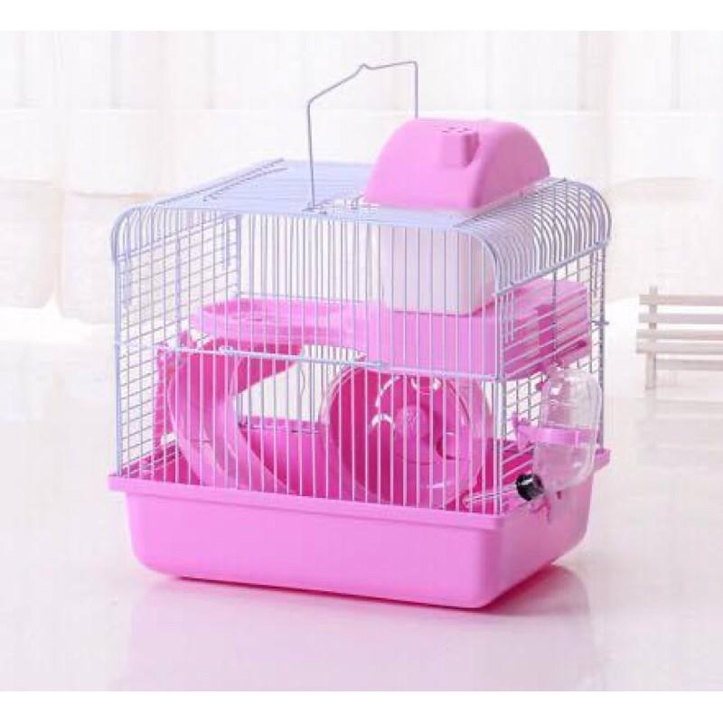 Hình ảnh Lồng chuột hamster đầy đủ phụ kiện [ Sản phẩm và phụ kiện như hình ]