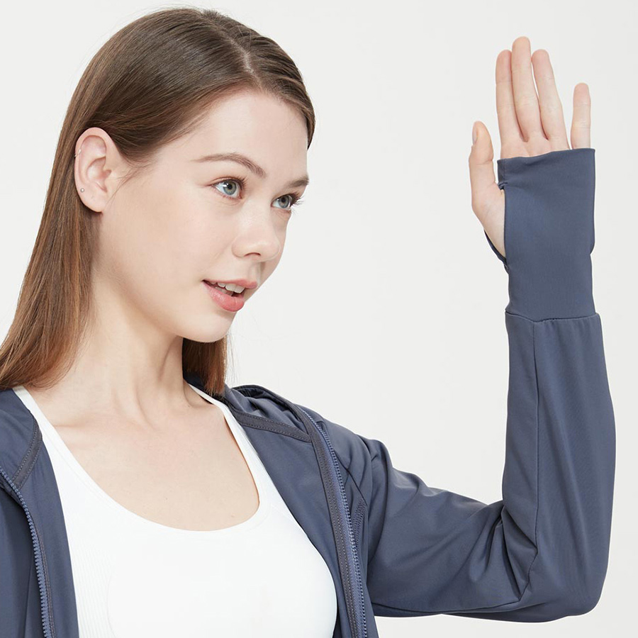 Áo khoác chống nắng nữ UV100 Apex-Wicking AA23124 - UPF50+ Thoáng mát & Thấm hút mồ hôi nhanh