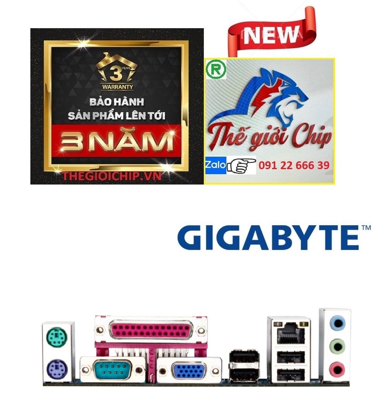 Bo Mạch Chủ (Mainboard) Gigabyte G41M COMBO- HÀNG CHÍNH HÃNG