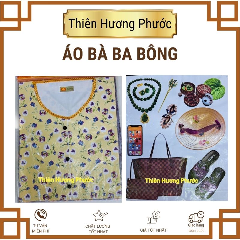 Áo quần bà ba bông bà