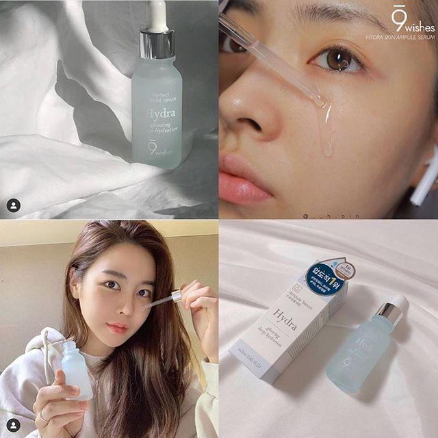 Tinh chất dưỡng ẩm 9 Wishes Hydra Skin Ampule Serum 25ml