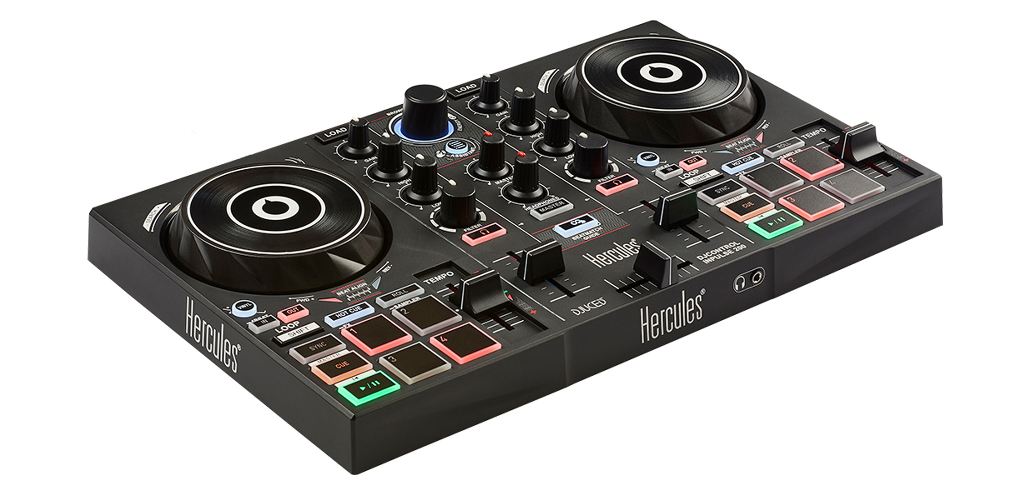 DJControl Inpulse 200 - bộ điều khiển bàn dj Hercules - HÀNG CHÍNH HÃNG