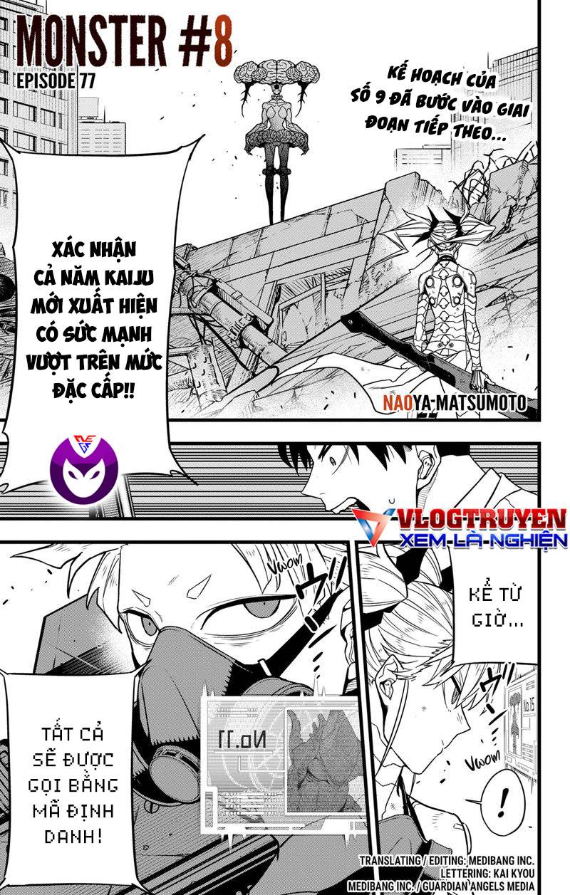 hôm nay - tôi hóa kaiju chapter 77 1