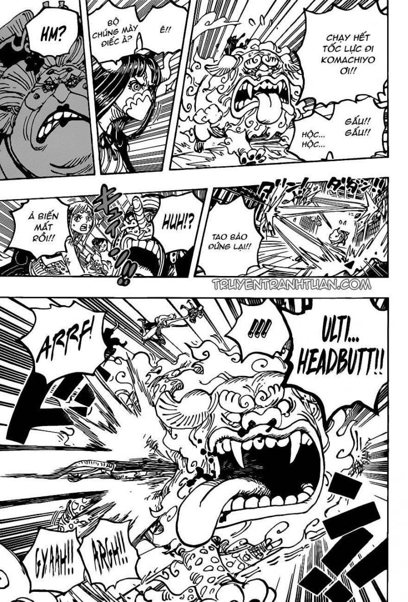 đảo hải tặc - one piece chapter 1012 13