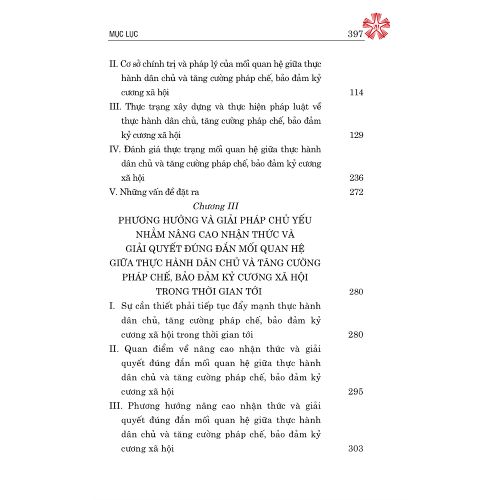 Mối quan hệ giữa thực hành dân chủ và tăng cường pháp chế bảo đảm kỷ cương xã hội