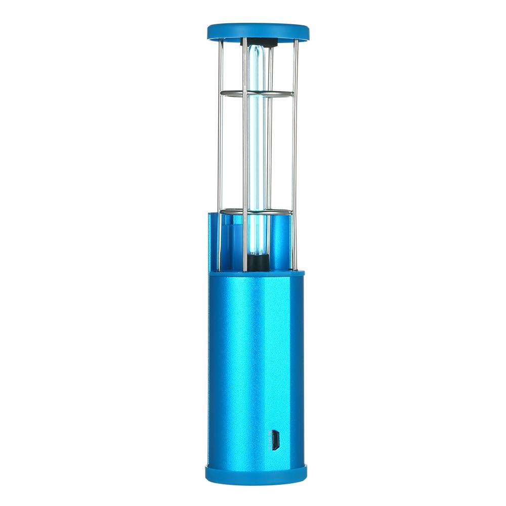 Đèn UV Đèn cực tím di động với màn trập di động Đèn cực tím & Ozone làm sạch kép Đèn UV có thể sạc lại