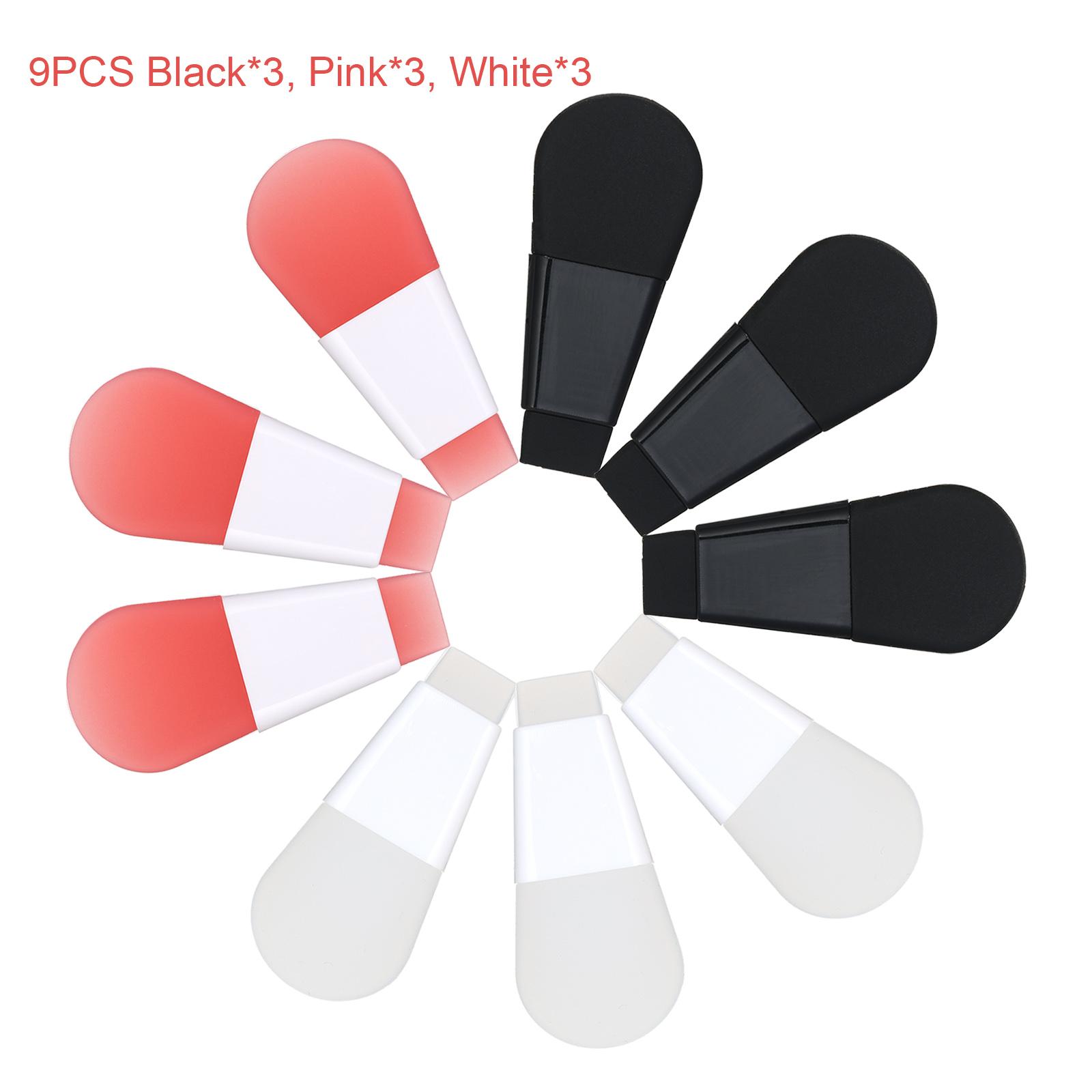 9 bàn chải silicone đặp mặt nạ