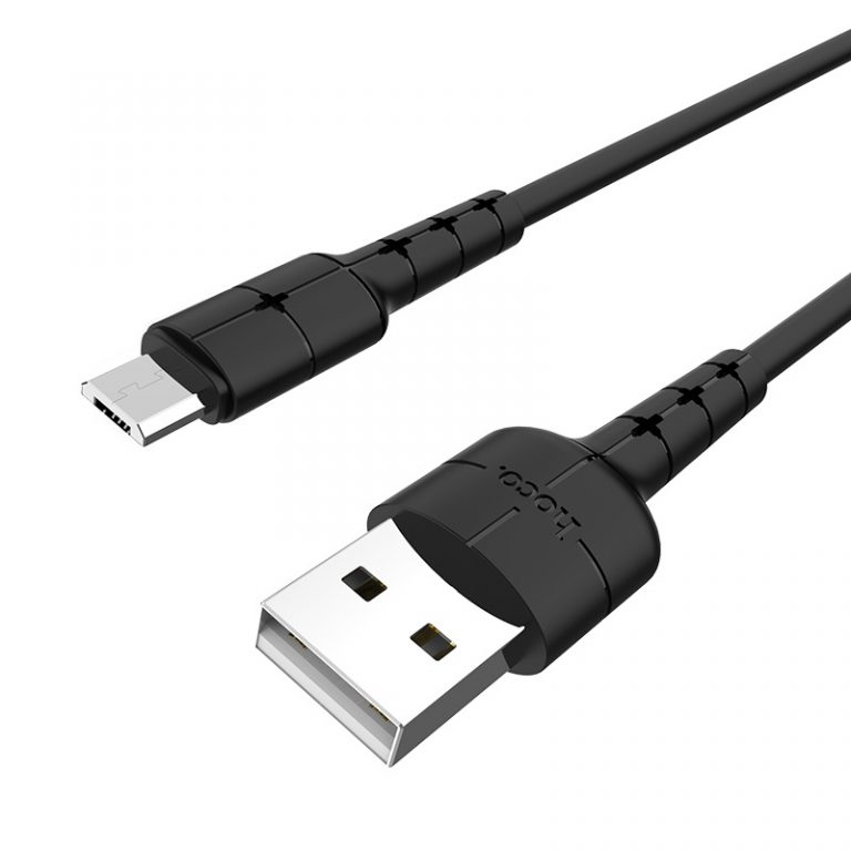 Cáp sạc nhanh Micro USB Hoco, hỗ trợ sạc nhanh 2A, chất liệu TPE siêu bền, hạn chế rối, dài 120cm dành cho Samsung, Xiaomi, Huawei, Vivo, Sony, X30 - Hàng chính hãng