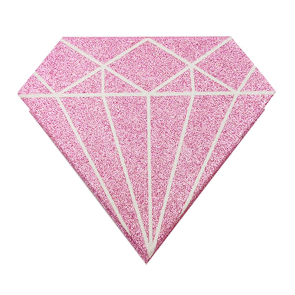 Diamond Shape False Eyelashes Storage Case Box Eyelash Holder Organizer