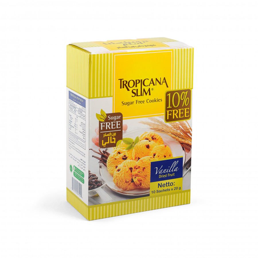 Bánh Ăn Kiêng Cookies Tropicana Slim Hương Vani