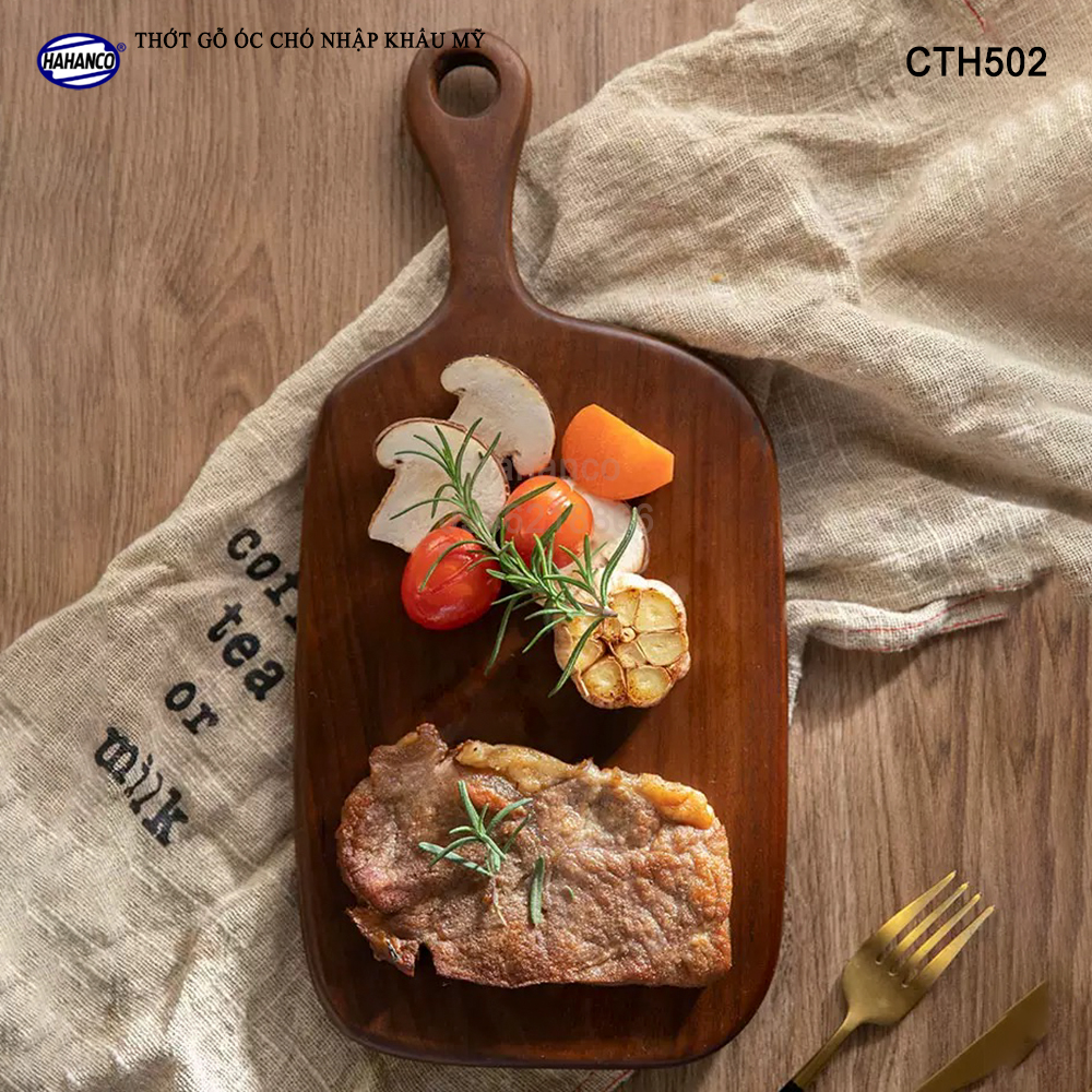 Thớt gỗ óc chó nhập khẩu Mỹ ️khay bánh mì/ bít tết/ pizza/ phụ kiện chụp ảnh