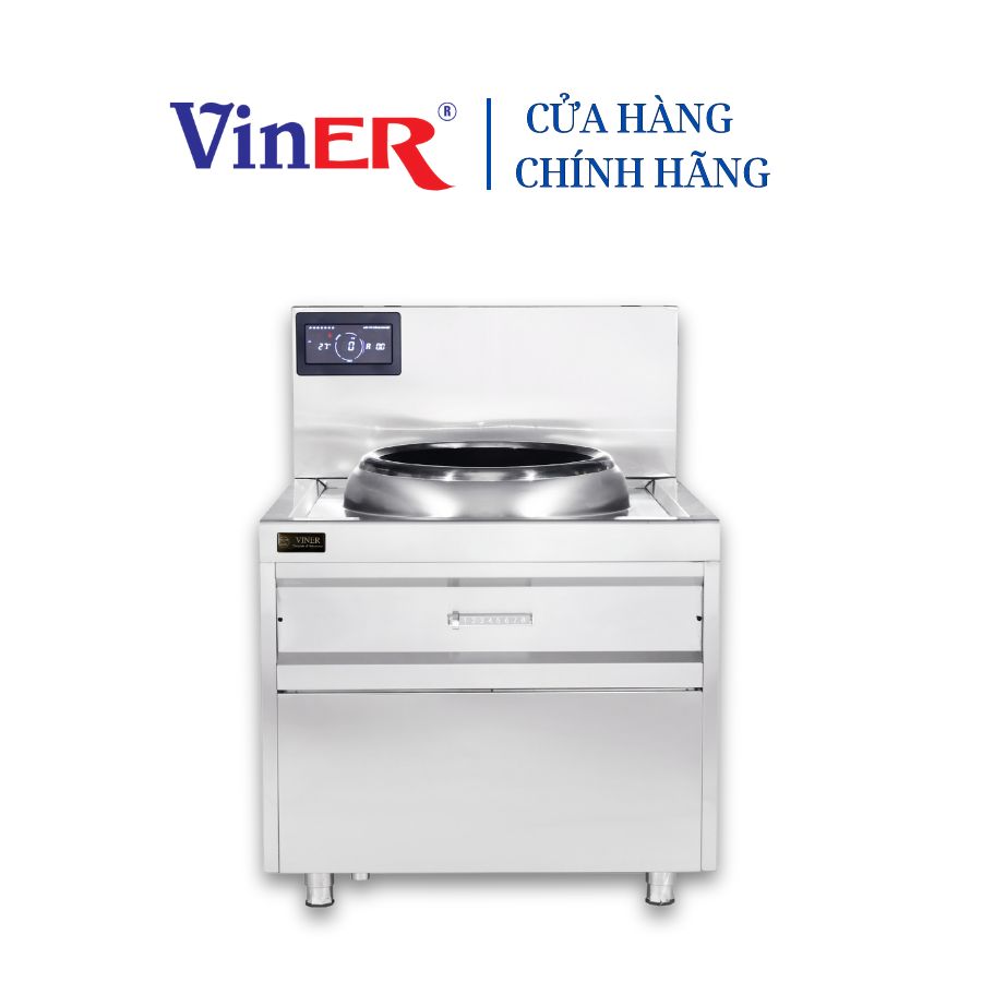 [CỬA HÀNG CHÍNH HÃNG] Bếp từ công nghiệp đơn 12KW mặt lõm Viner
