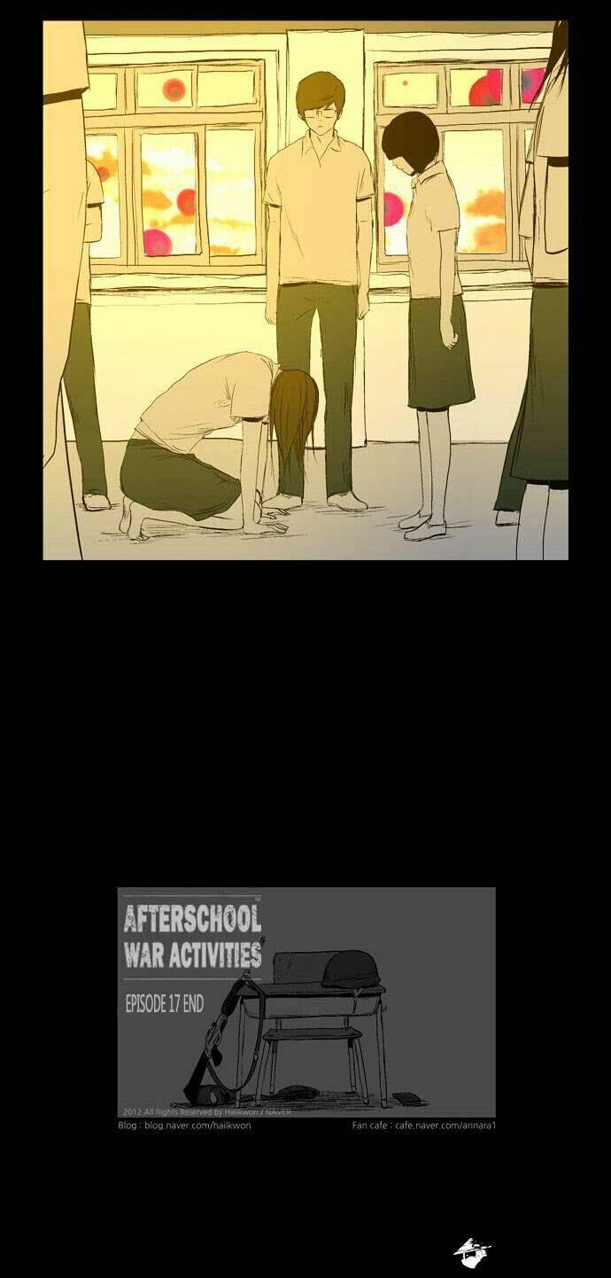 after school war activities chapter 17 21