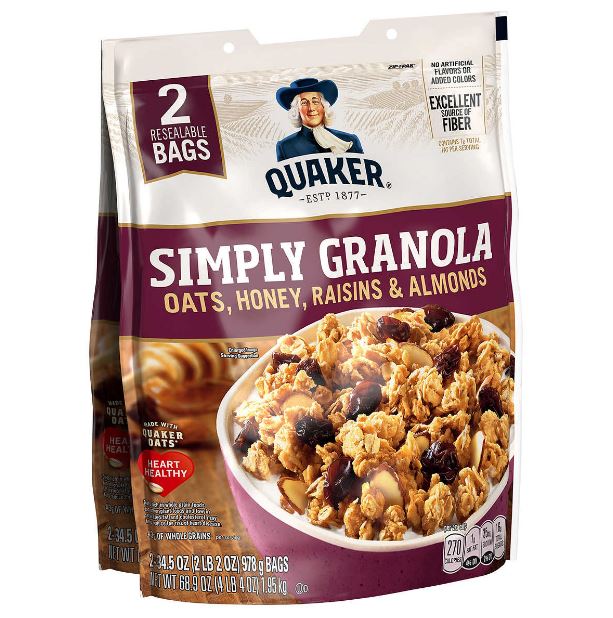 Ngũ cốc Quaker Granola 978g