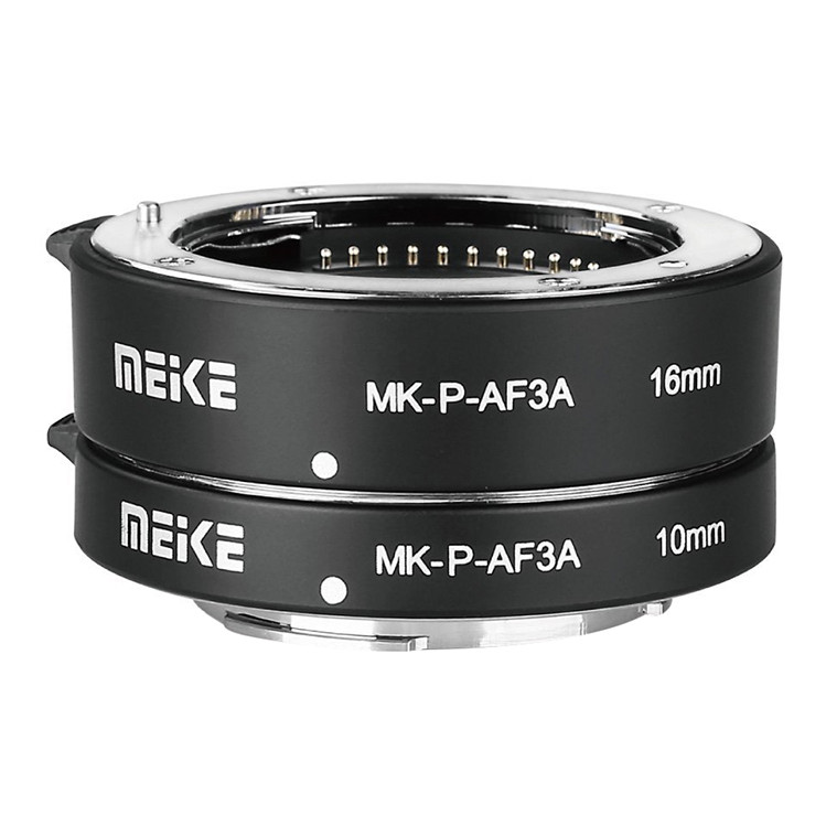 Ngàm Chụp Macro Meike MK-P-AF3A Auto Focus Extension Tube 10mm 16mm Cho Panasonic - Hàng Nhập Khẩu