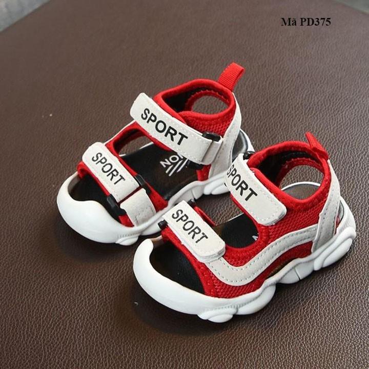Dép sandal cho bé trai từ 0 - 3 tuổi mềm êm PD375