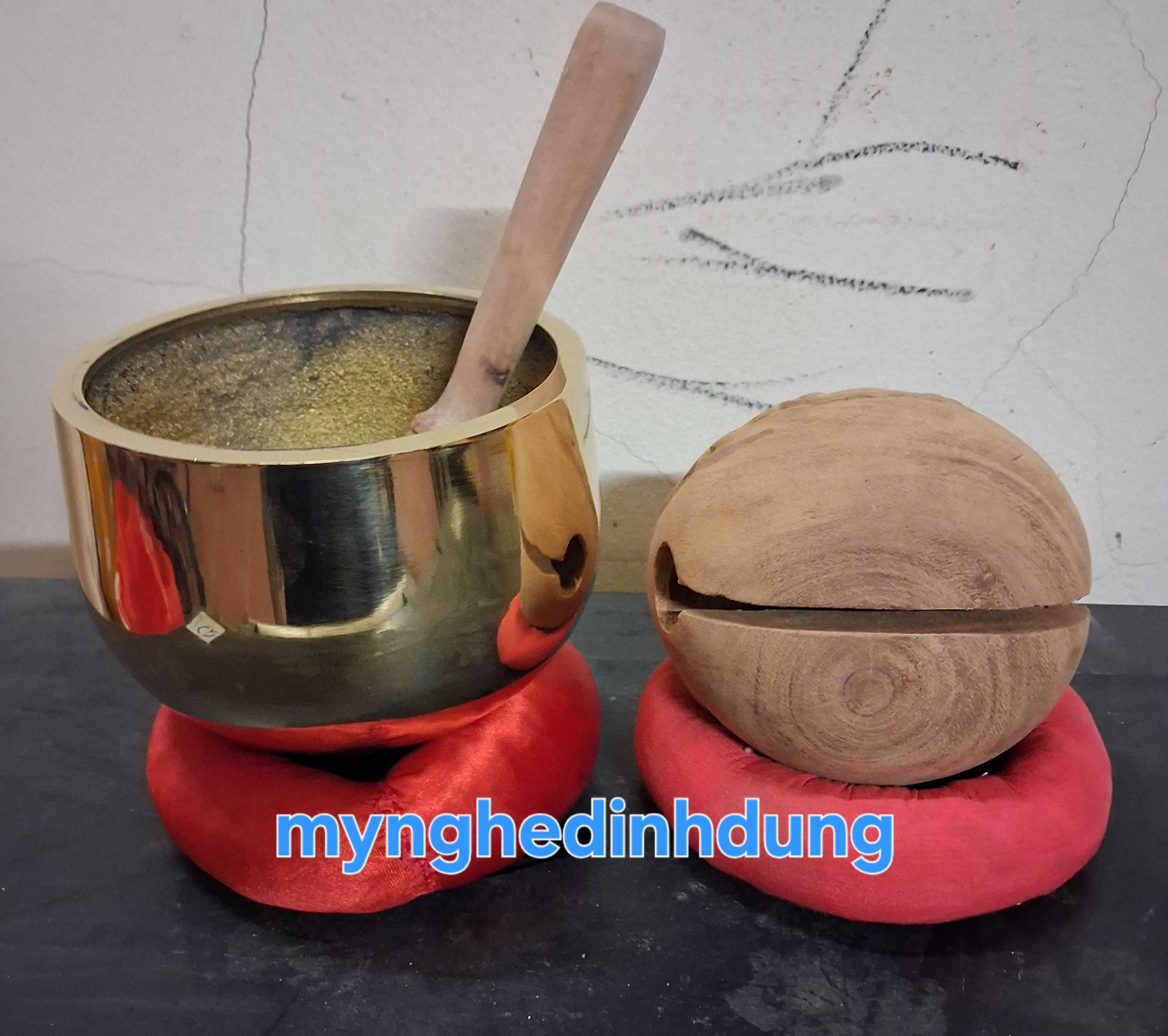 Bộ chuông mõ tụng kinh phật