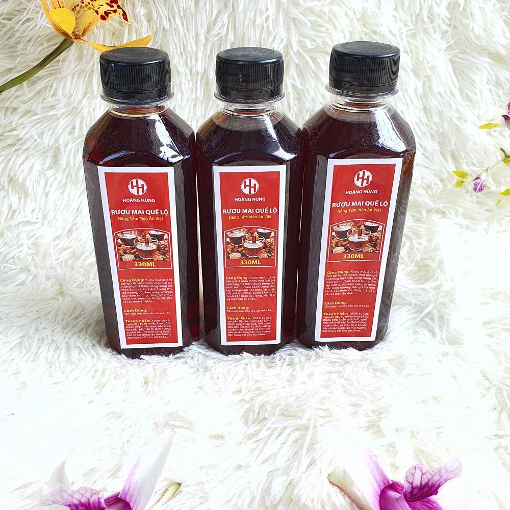 Mai quế lộ nguyên chất đậm đặc thơm ngon thượng hạng chai 330ml - Có Kết quả kiểm nghiệm đạt tiêu chuẩn