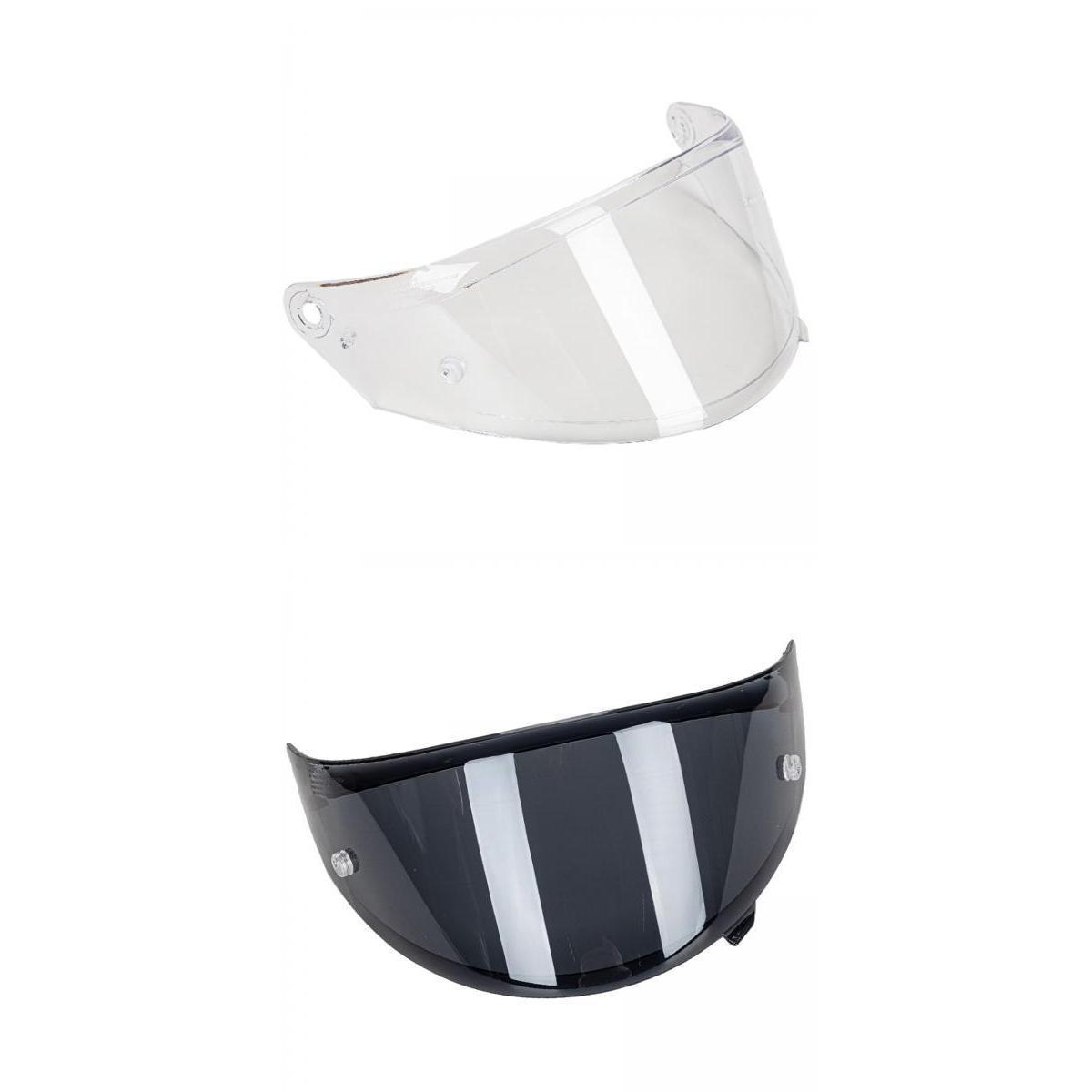 2Pcs Motorbike Helmet Lens Visor Shield Full Face AntiScratch for KYT NFR NX