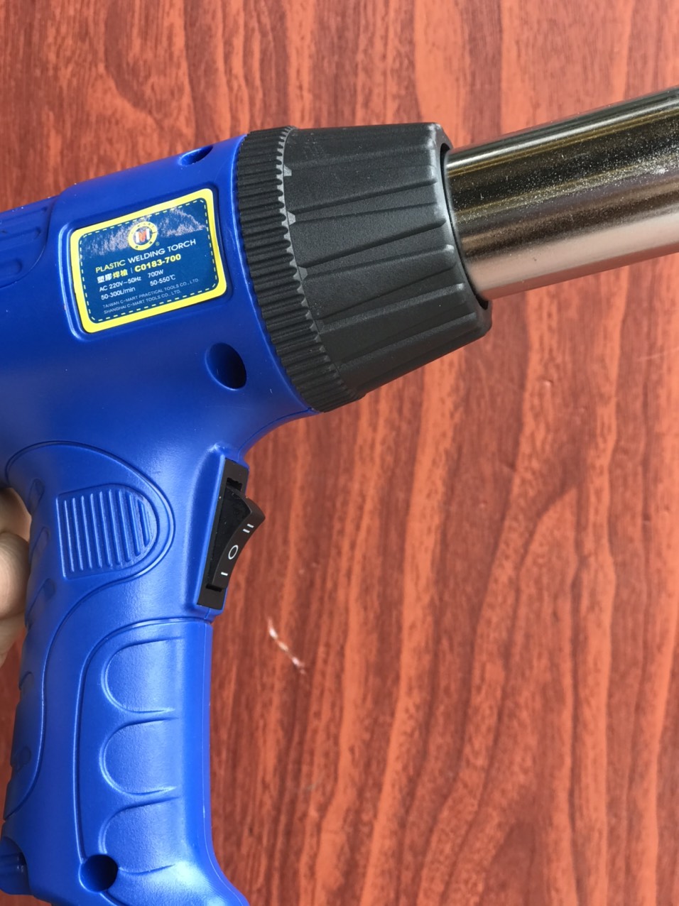 Máy khò nóng mỏ dài C0183 chính hãng C-MART Máy thổi hơi nóng dán nilong, dán keo