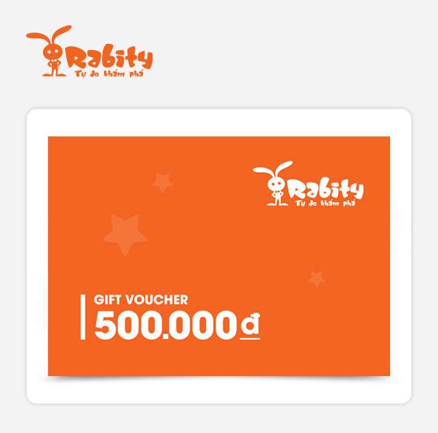 Phiếu Quà Tặng Rabity 500K