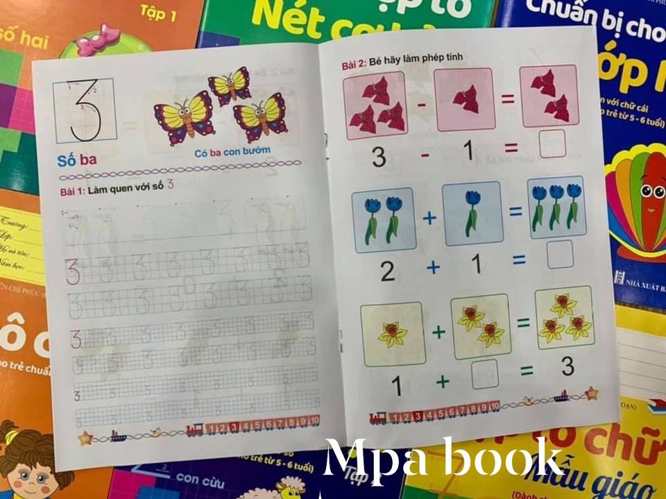 COMBO TÔ CHỮ CHUẨN BỊ CHO BÉ VÀO LỚP 1 -NXB Hà Nội