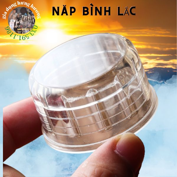 nắp bình lắc nhựa