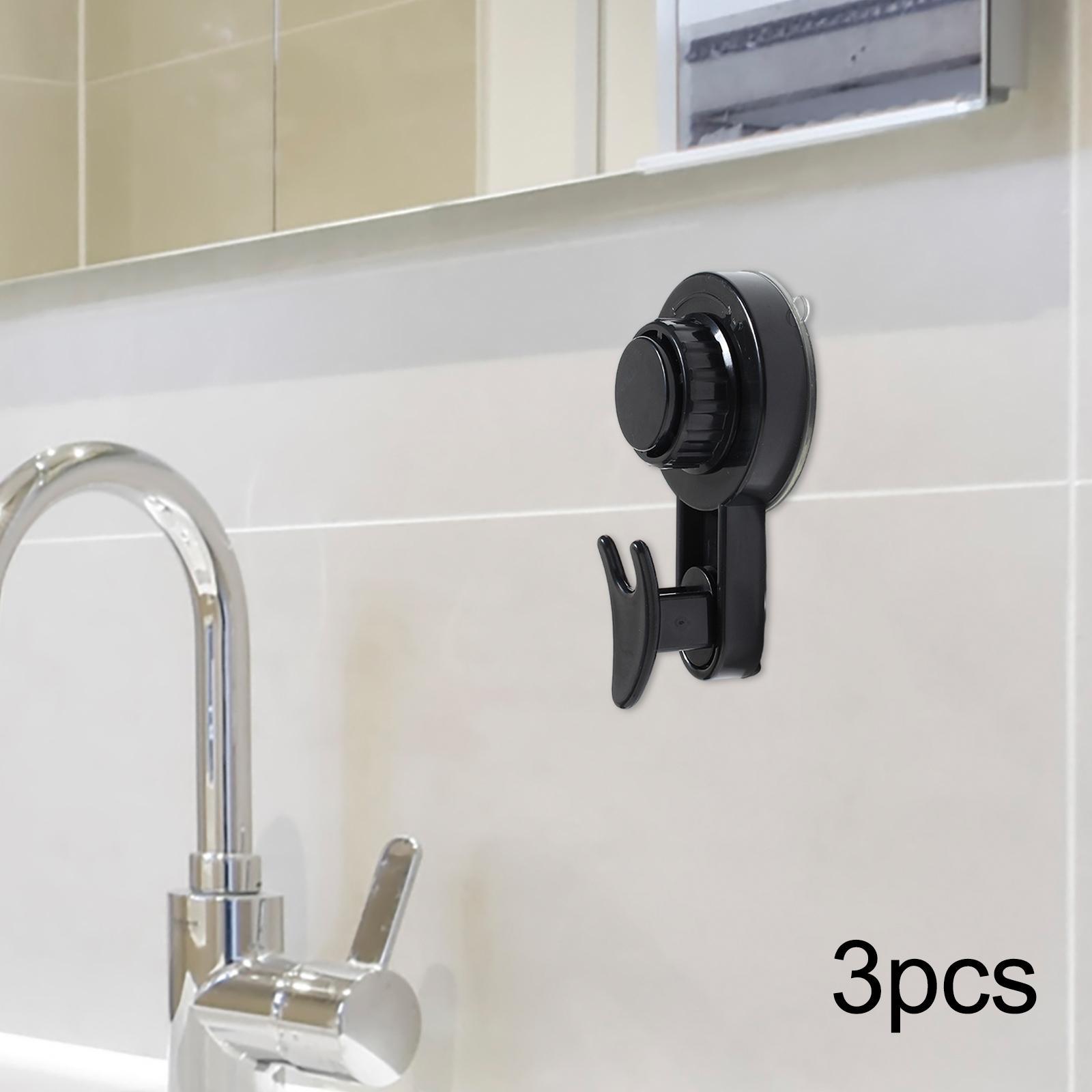 Suction Hooks Bath Towel Hooks Bath Robe Hook Holder Portable Powerful Vacuum Suction Cup Hooks Suction Hanger for Farmhouse
