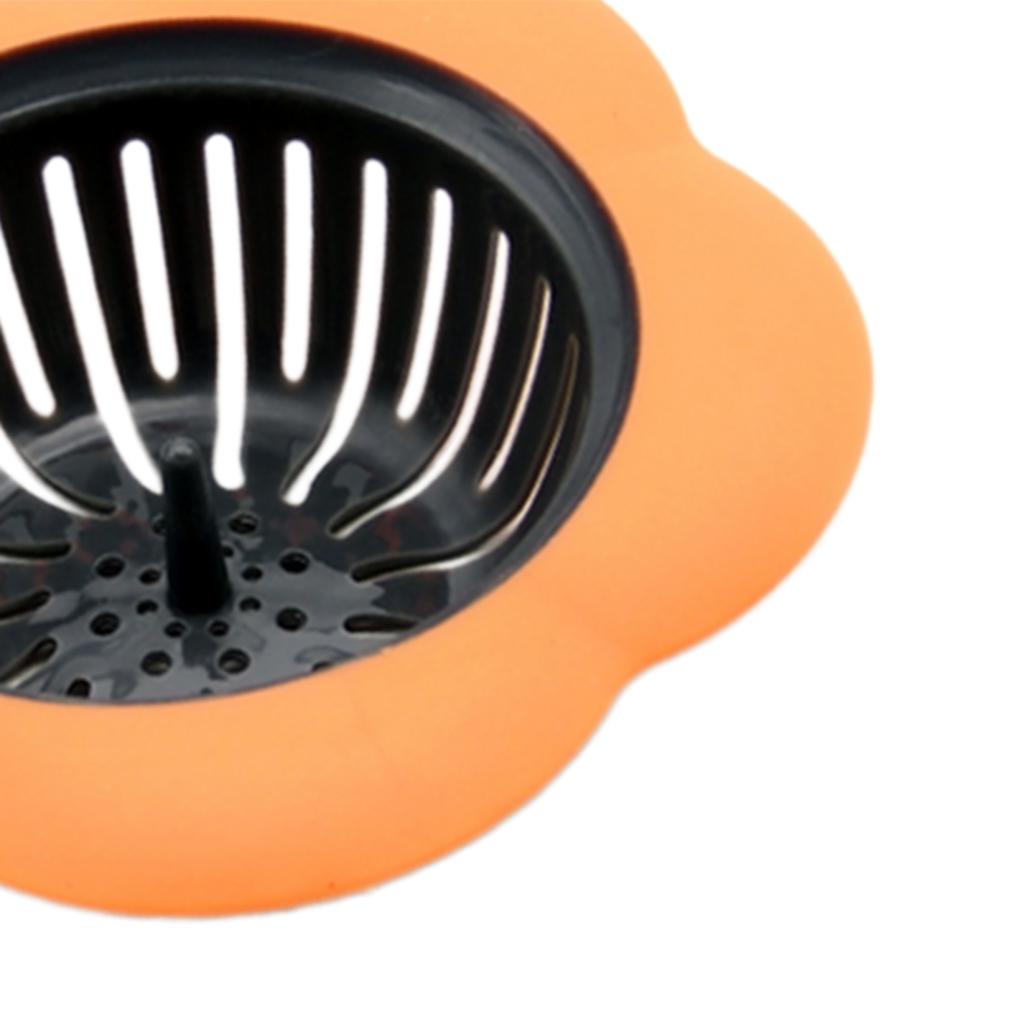 2Pcs Kitchen Drain Shower Tub Strainer Cover Sink Trap Basin Stopper