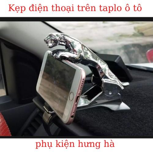 Kẹp điện thoại hình con Báo Gắn trên Taplo ô tô  - Xe hơi Siêu sang có 3 màu trắng đen vàng