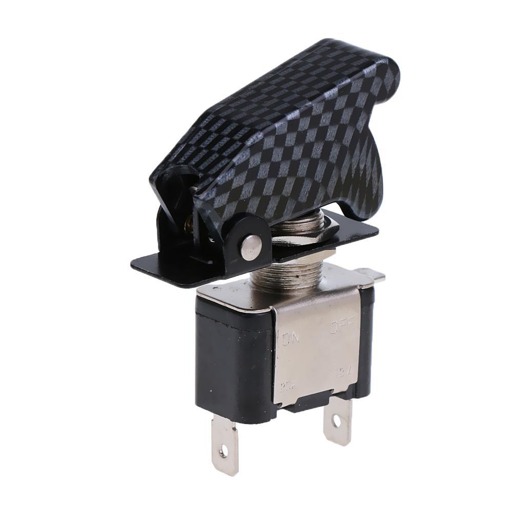 5 Pieces DC 12V 20A Rocker Toggle with
