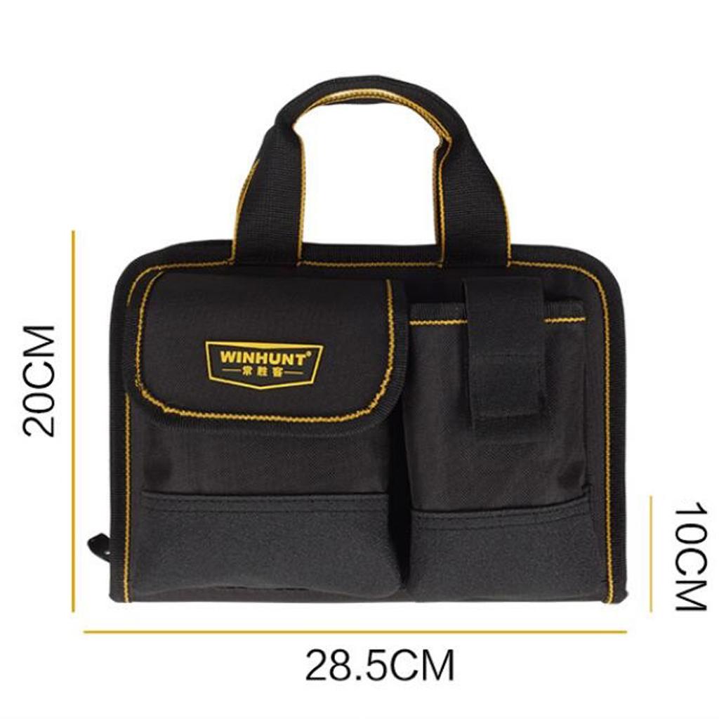11Inch Large Heavy Duty Oxford Tool Carry Bag Electrician Travel Duffle Tote