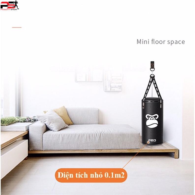 Bao đấm,bao cát boxing treo xà cho bé FED-XM0115 phản xạ da PU bền đẹp