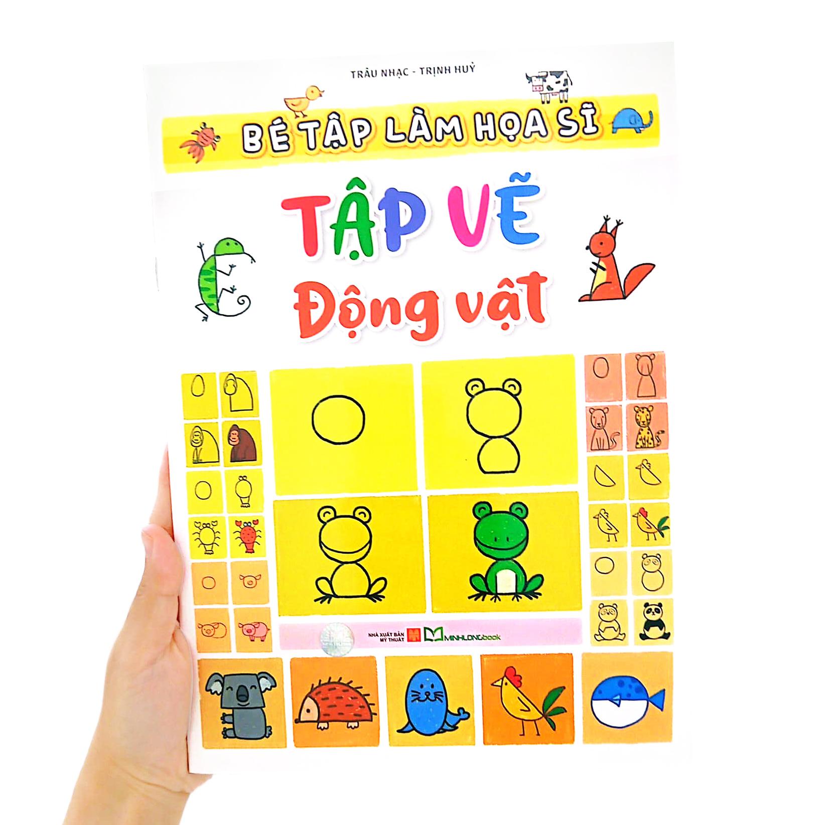 Sách - Bé Tập Làm Họa Sĩ - Tập Vẽ Động Vật