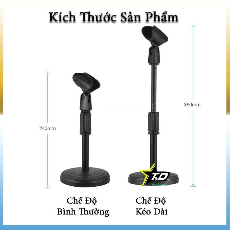 Chân mic để bàn hay giá đỡ mic dòng 1 mic - chân micro dùng tốt cho các mic như C7 C11 C16