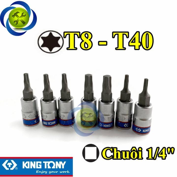 Tuýp đầu lục giác sao Kingtony 2033 loại 1/4 dài 37mm