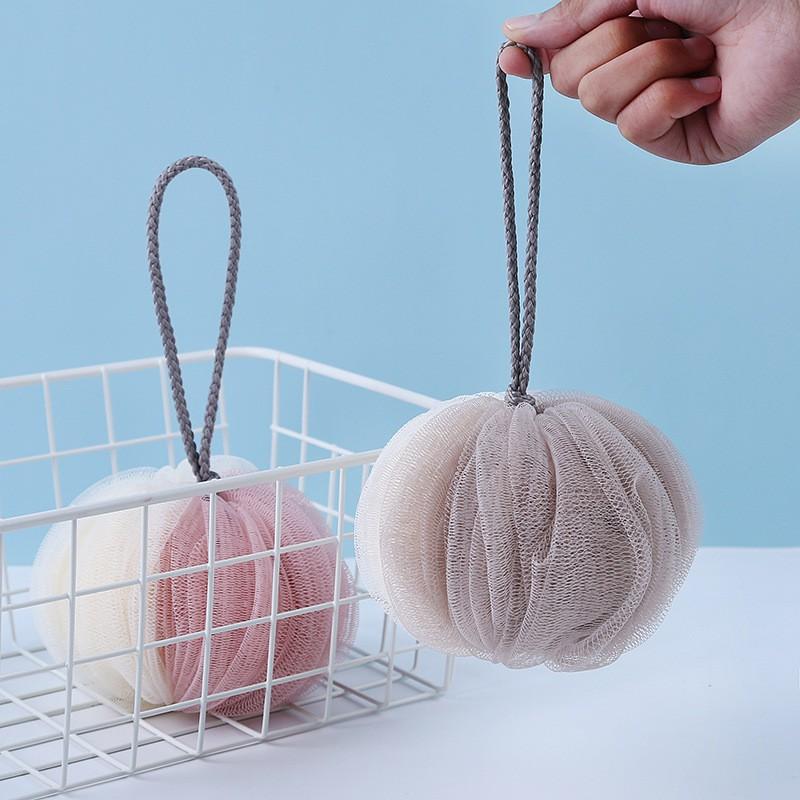 Bông tắm tròn cao cấp PE/ Bath Sponge/ Bath pouf