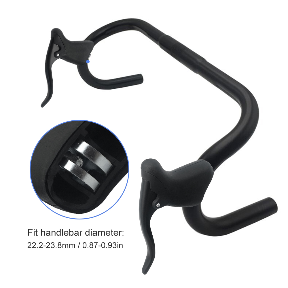 Tay Nắm Phanh Nhôm Nhẹ Trước Và Sau Xe Đạp MTB